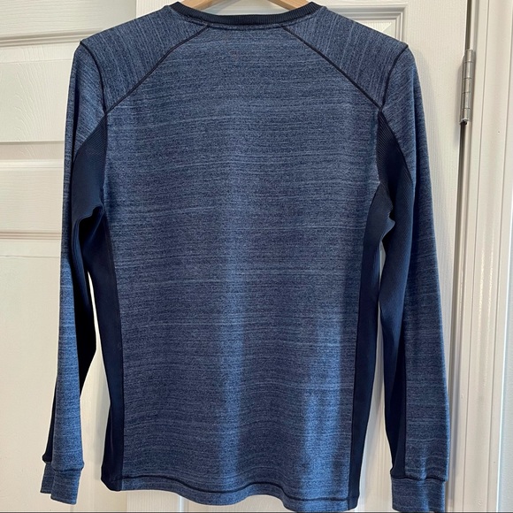 Calvin Klein Blue Knit Slim Fit Sweatshirt size L - Picture 6 of 9